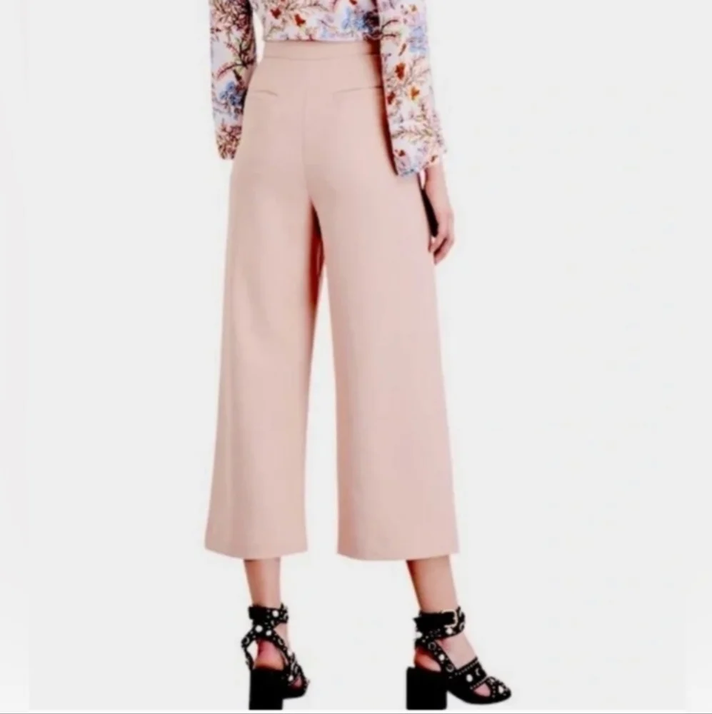 Maje Panka Wide Leg Crop Pant 40